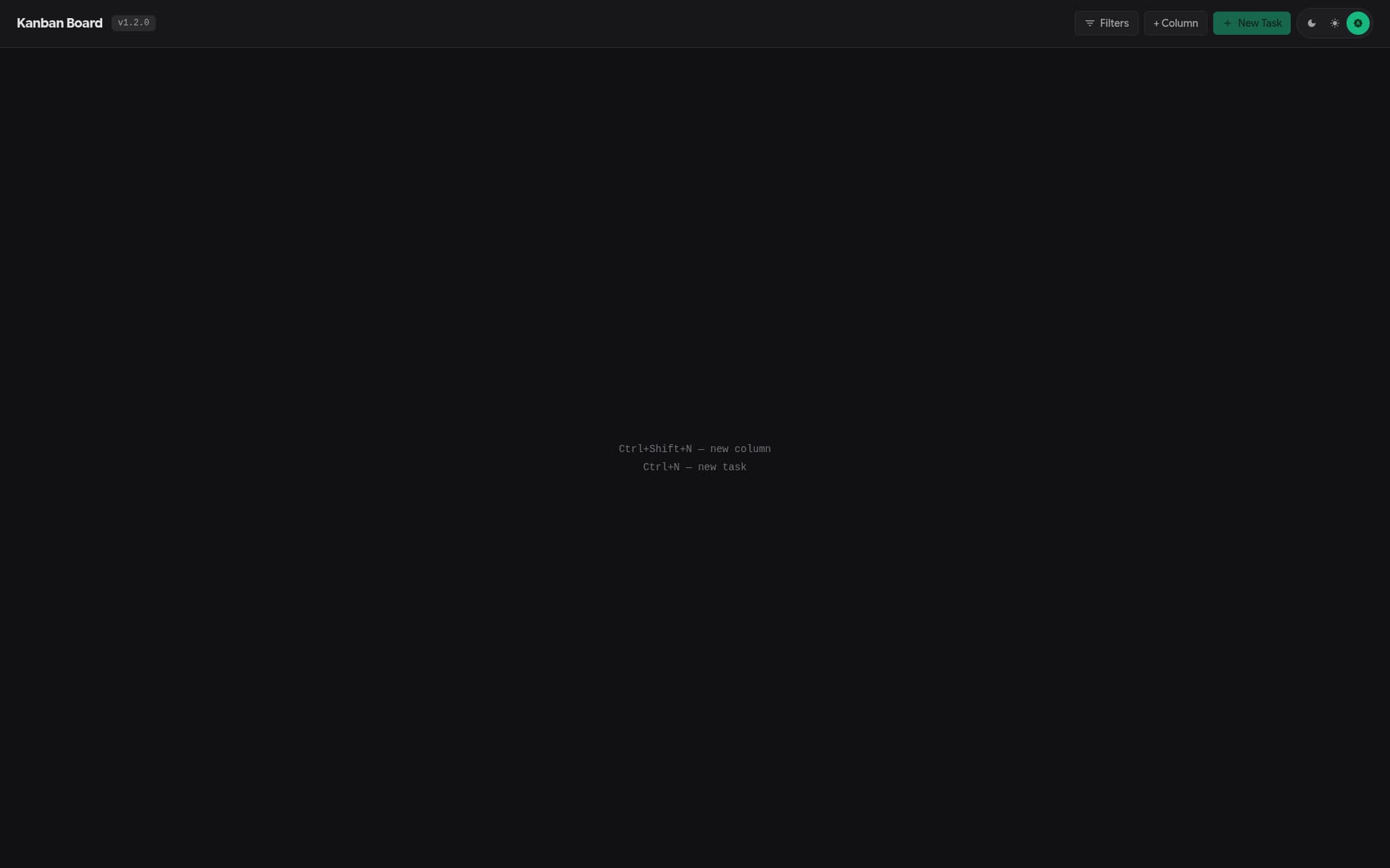 Kanban Desktop screenshot 1