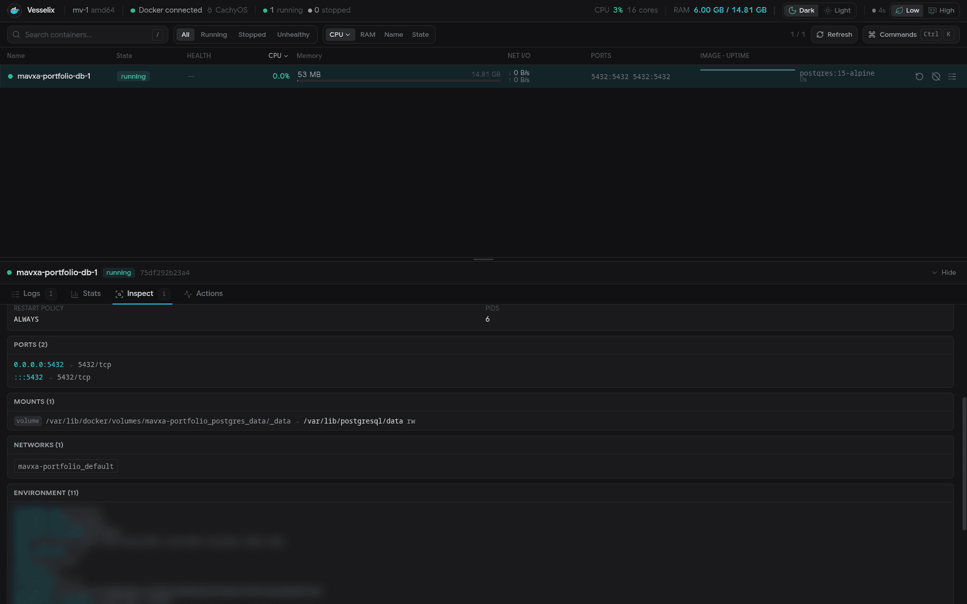 Vesselix screenshot 1